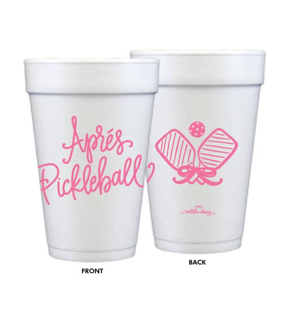 Aprés Pickleball | Foam Cups