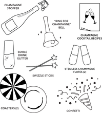Load image into Gallery viewer, Champagne Kit | Ivory, Celebration, Congratulations