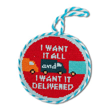 Load image into Gallery viewer, Needlepoint Ornament - Delivered