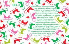 Load image into Gallery viewer, Christmas Advent Placemats 