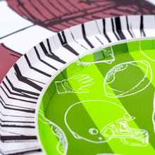 Load image into Gallery viewer, Radiance Black Dinner Paper Plates