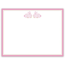 Load image into Gallery viewer, Pink Herend Bunny Stationery Set