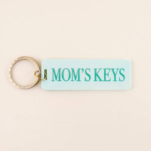 Mom's Keys Keychain: Candy Pink / Keychain with Hang Tag