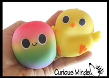 Load image into Gallery viewer, 1 Creamy Doh Filled Squeeze Stress Balls - assorted styles