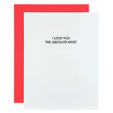 Load image into Gallery viewer, I Love You The Absolute Most - Anniversary | Friendship Card