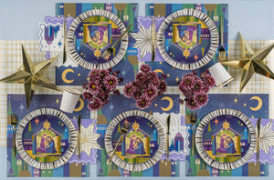 Radiance Gold Foil Dinner Paper Plates
