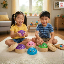 Load image into Gallery viewer, Mystery Glitter Dumpling Mini Squishy (2.5")