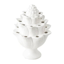 Load image into Gallery viewer, Artichoke Green Ceramic Tulipiere