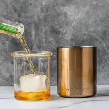 Load image into Gallery viewer, Copper Glass Lined Whiskey Low Ball