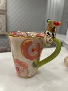 Crown Handled Mug