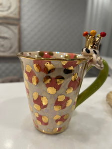 Crown Handled Mug