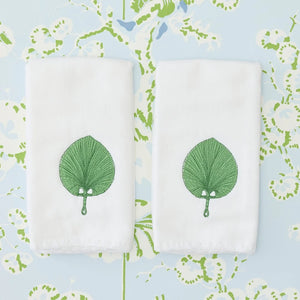 Meg Braff Fan Powder Bath Towels (pair)