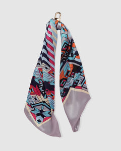 Kiki Bag Scarf Key Ring - Assorted Colors