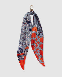 Kiki Bag Scarf Key Ring - Assorted Colors