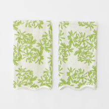 Load image into Gallery viewer, Meg Braff x Weezie Scallop Hand Towels (pair)