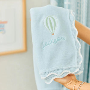 Light Blue Baby Blanket