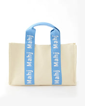Load image into Gallery viewer, Light Blue Mahj It All Bag