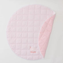 Load image into Gallery viewer, Tummy Time Mat - Light Pink Stripe