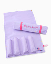 Load image into Gallery viewer, Lilac Let&#39;s Rack &amp; Roll Bag