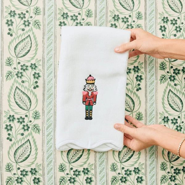 Scallop Powder Bath Towel - Nutcracker