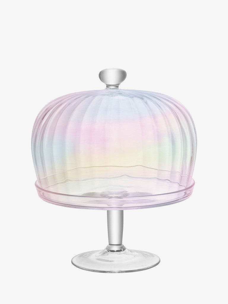 Pearl Cake Stand & Dome