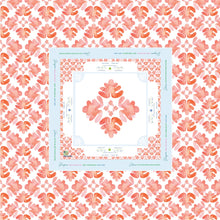 Load image into Gallery viewer, Pop of Poppy Instructional Mahjong Tablecloth