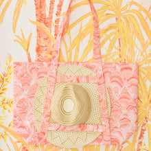 Load image into Gallery viewer, Meg Braff x Weezie Beach Tote Hat Holder