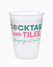 Load image into Gallery viewer, Tiles and Smiles Frosted Cup