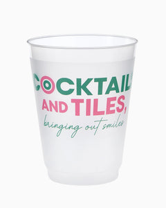 Tiles and Smiles Frosted Cup