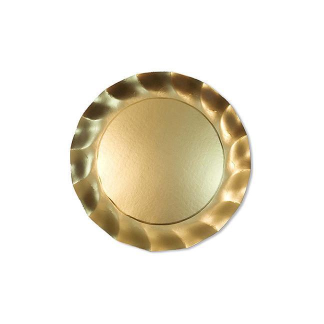 Wavy Dinnerware - Satin Gold
