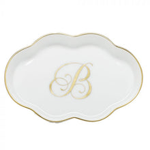 Load image into Gallery viewer, Scalloped Tray With Monogram