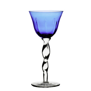 Wine Glass Adriana, Cobalt