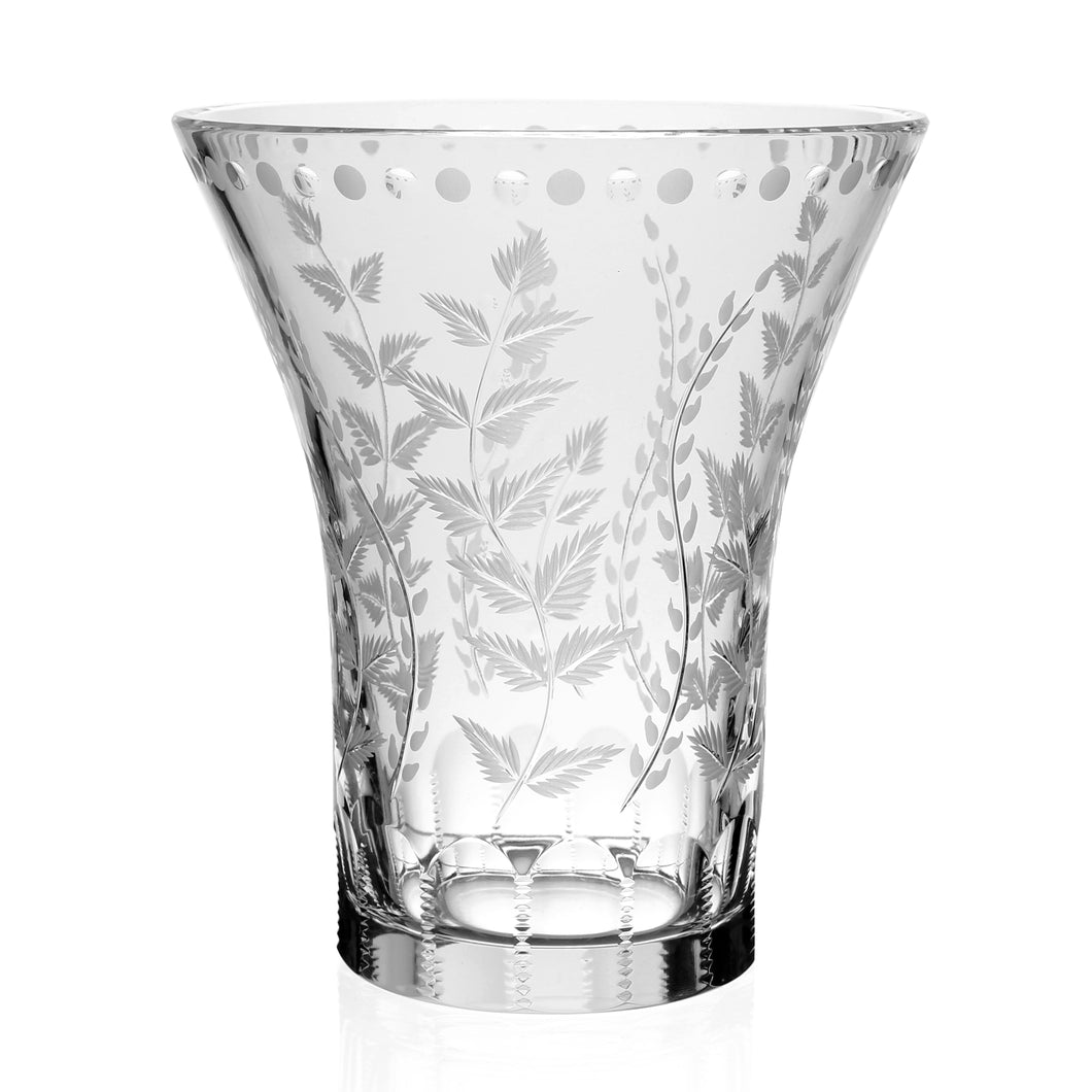 Fern Flower Vase, 8 In