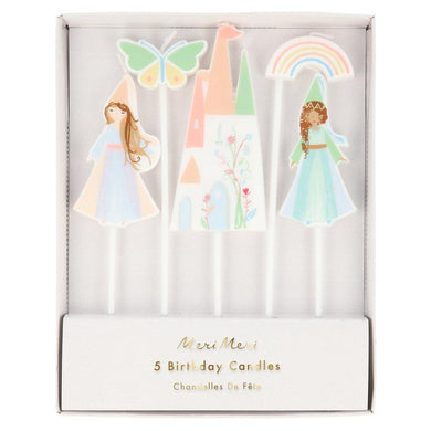 Magical Princess Candles - Pack of 5