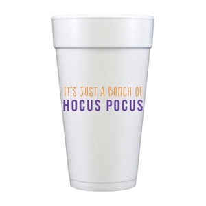 Hocus Pocus Foam Cups - Set of 10
