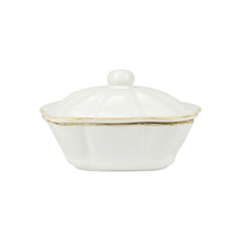 Load image into Gallery viewer, Italian Bakers White Square Covered Casserole Dish