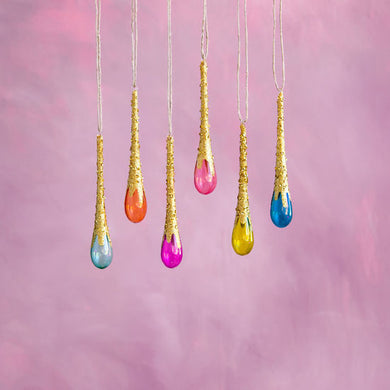 Drop Ornament - Assorted Colors