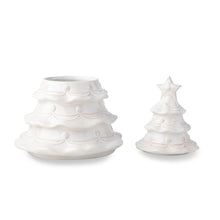 Load image into Gallery viewer, Berry &amp; Thread Whitewash - Christmas Tree Cookie Jar