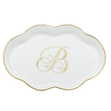 Load image into Gallery viewer, Scalloped Tray With Monogram