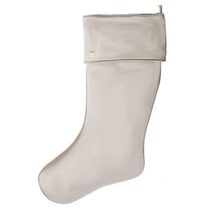 Light Grey Stocking with Cuff