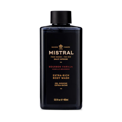 Mistral Men's Body Wash - Bourbon Vanilla