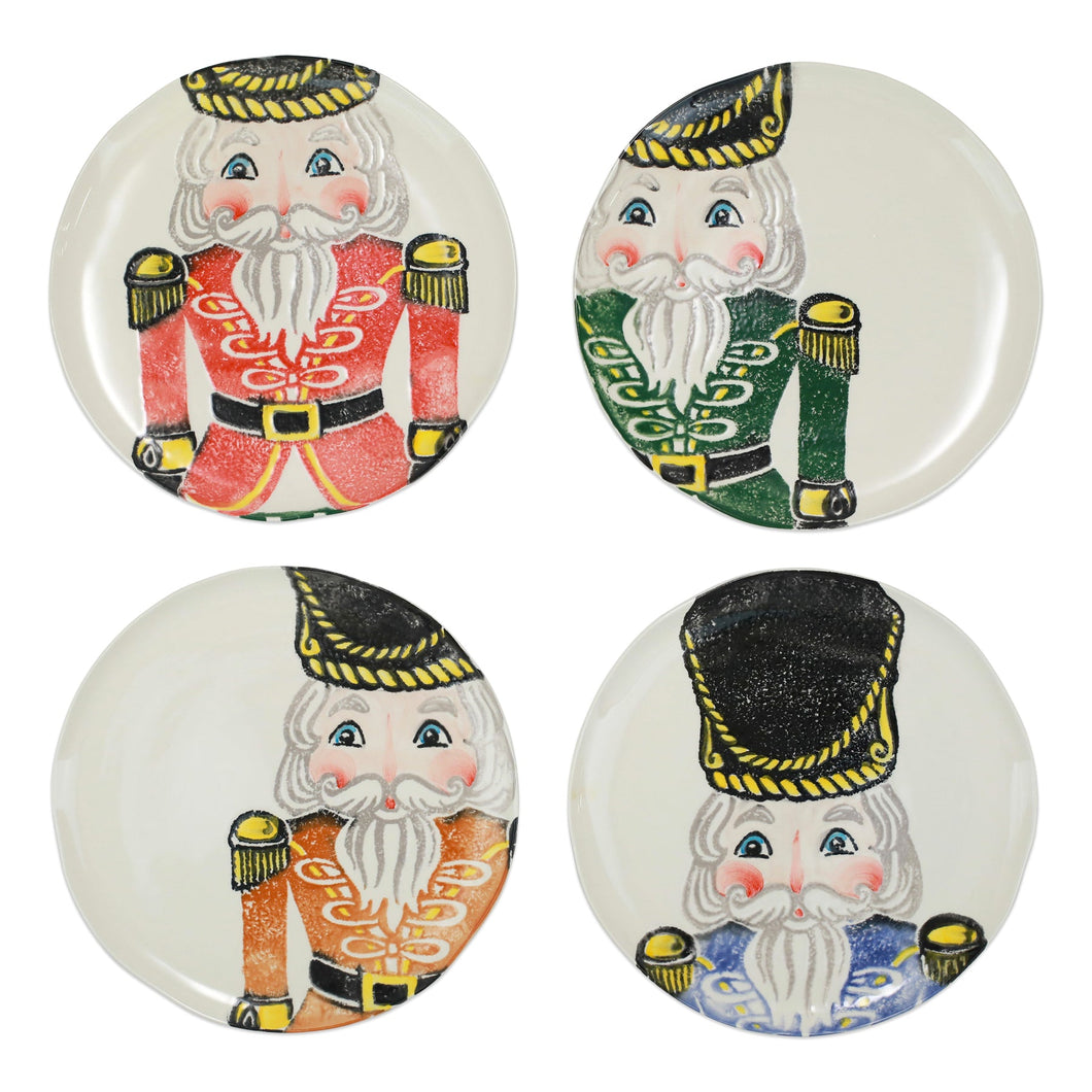 Nutcrackers Assorted Dinner Plates | Set of 4