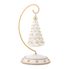 Load image into Gallery viewer, Berry &amp; Thread Silver/Gold Tree Glass Ornament