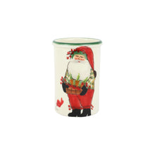 Load image into Gallery viewer, Old St. Nick Utensil Holder with Carrots