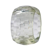 Opaque Prism Willow Napkin Rings, Set of 4
