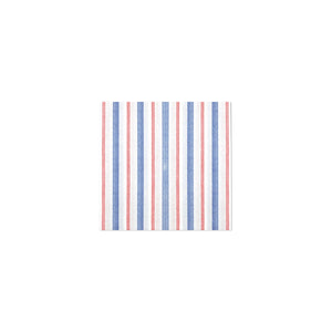 Papersoft Napkins Americana Stripe Cocktail Napkin (Pack of 20)