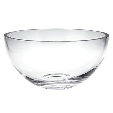 Penelope 10 in Salad or Fruit Bowl Clear