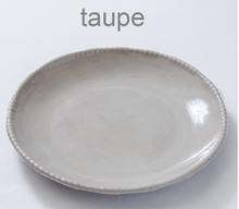 Load image into Gallery viewer, Scallop Serving Bowl Taupe