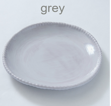 Load image into Gallery viewer, Scallop Serving Bowl Grey