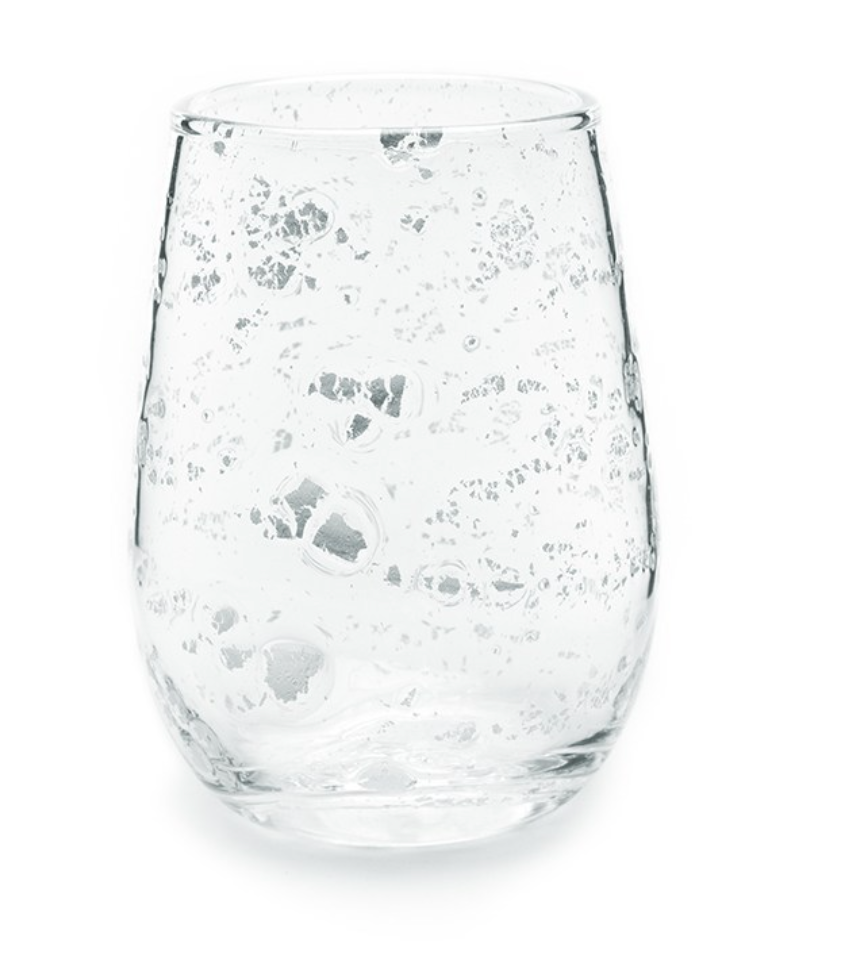 FRITSY STEMLESS WINE GLASS  Blue wine glasses, Stemless wine glass, Unique stemless  wine glasses